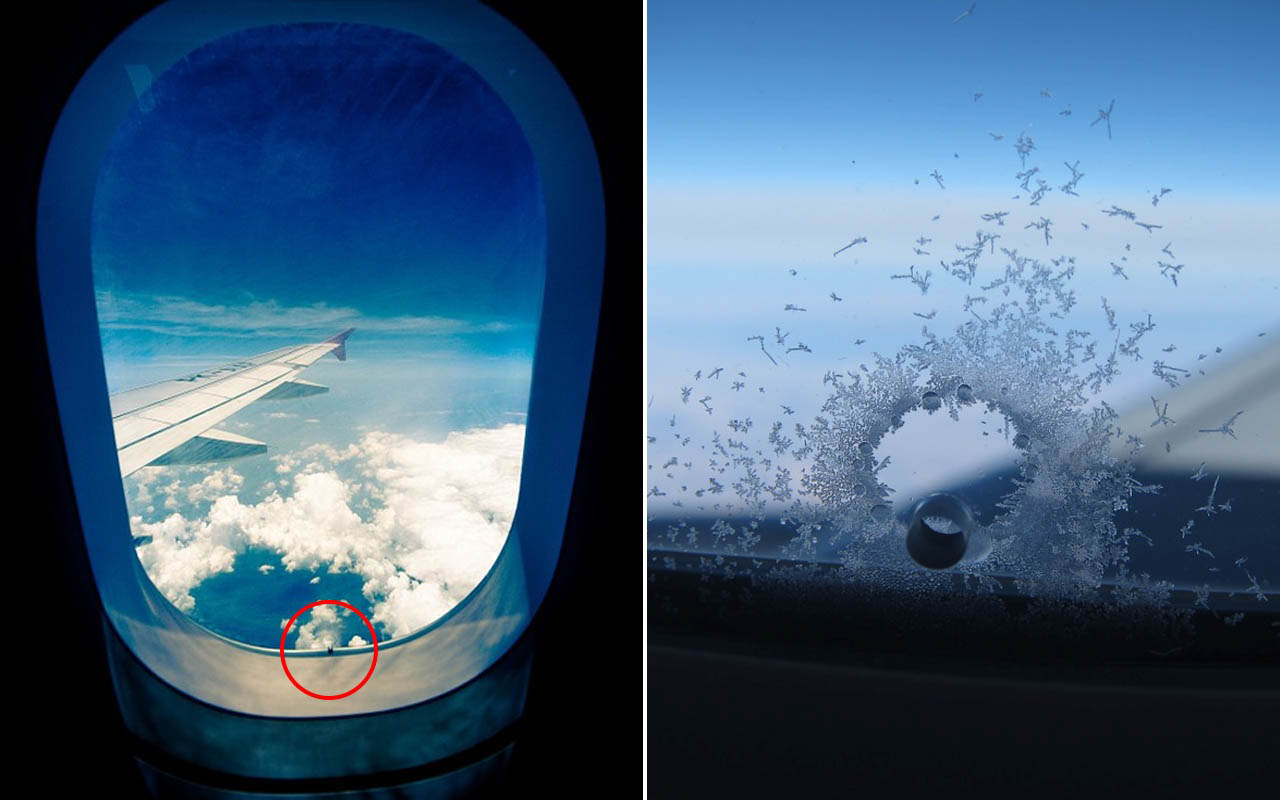 Airplanes and airplane windows
