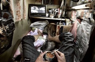 Hong Kong, China, SoCO, Coffin homes, cubicles, coffin houses