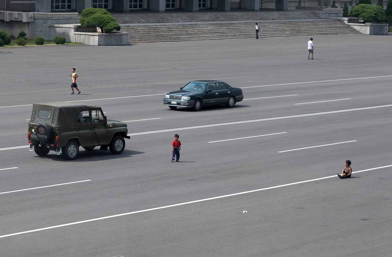 North Korea roads