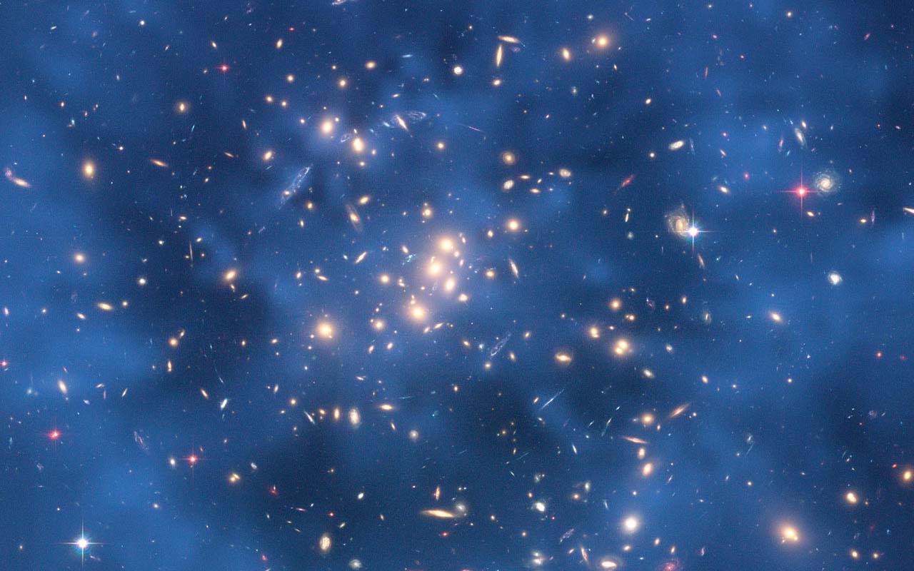 Roughly 70 percent of the universe is made of dark energy.