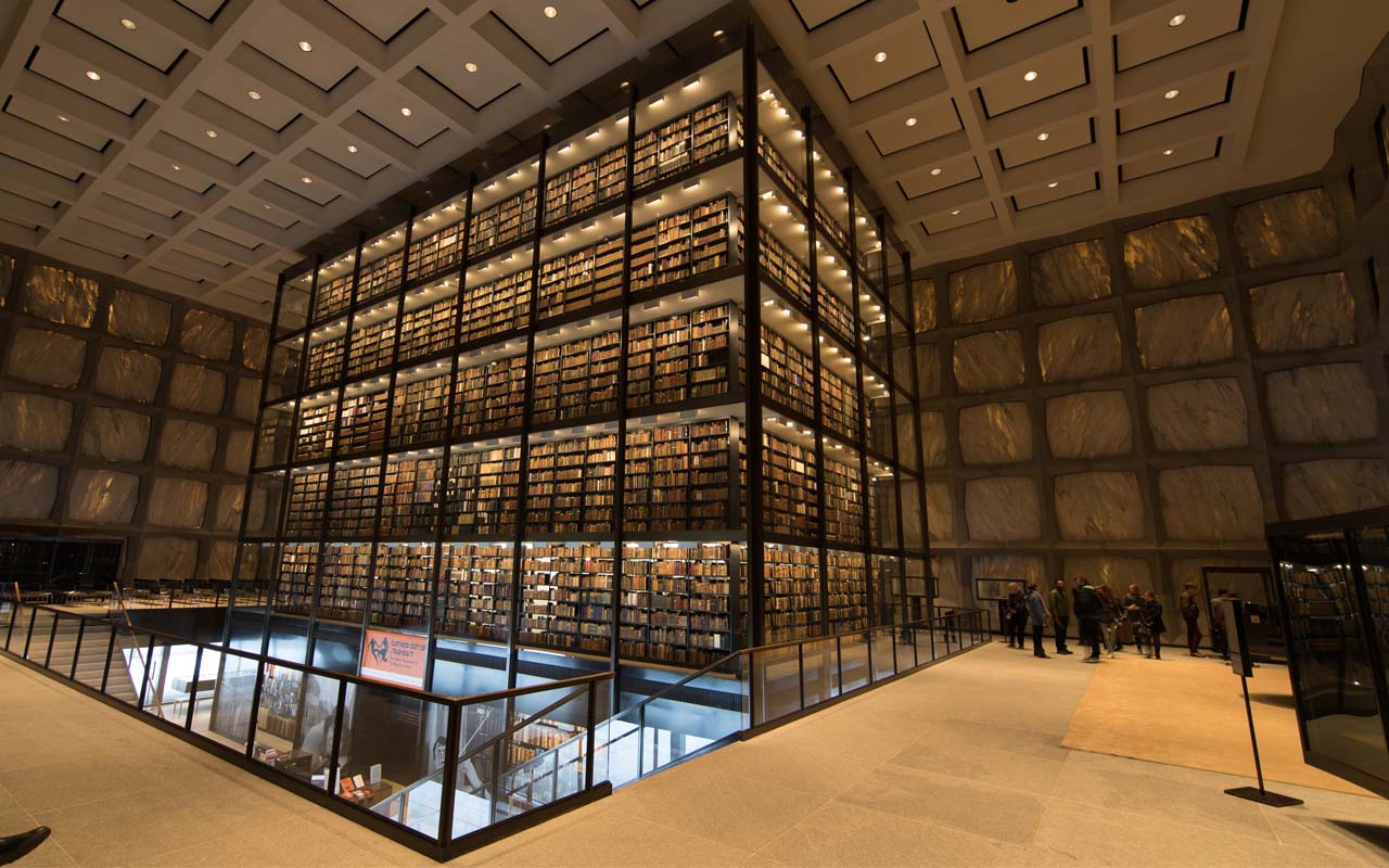 Beinecke Rare Book Library in New Haven, USA