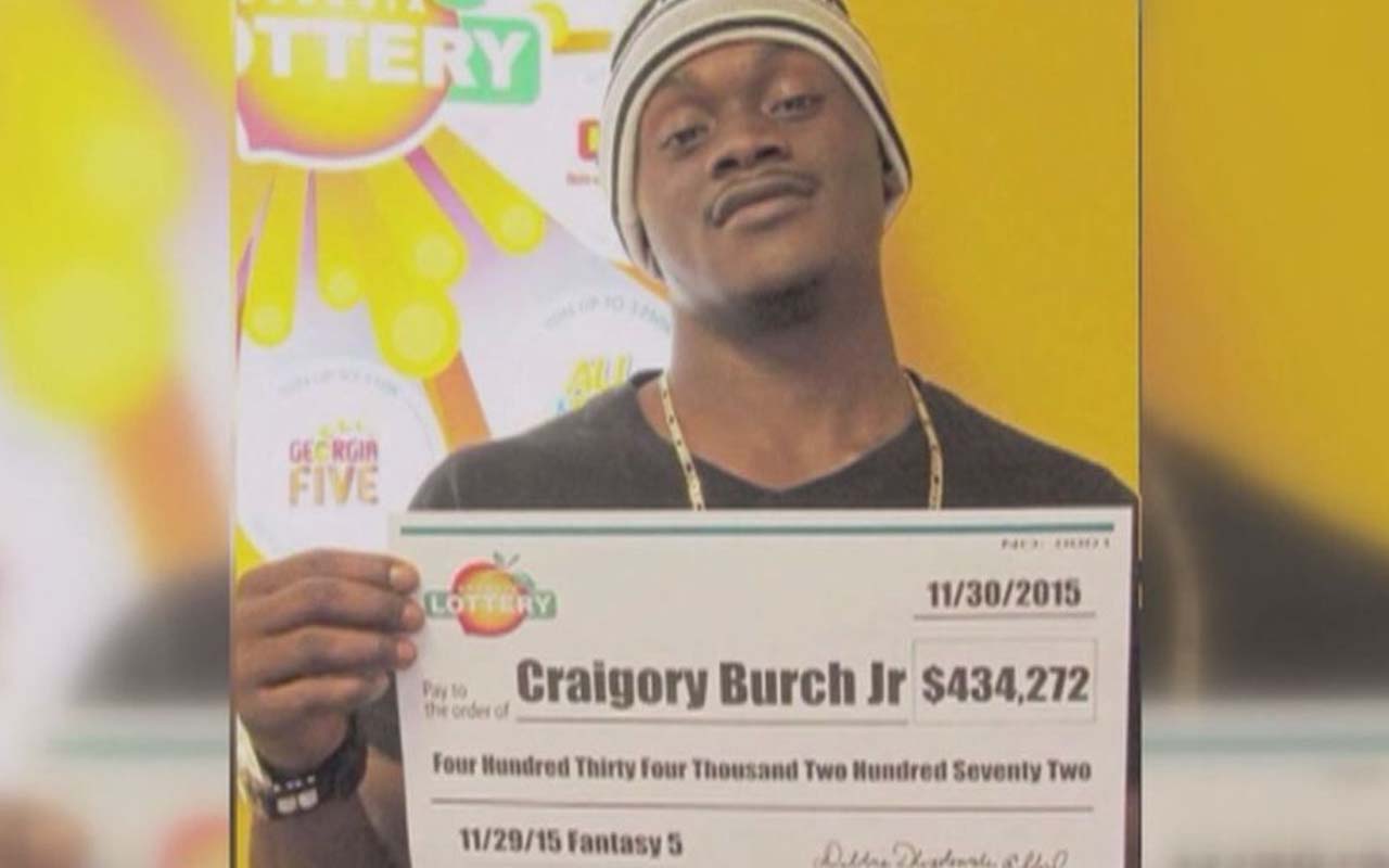 Craigory Burch Jr., lottery, jackpot, winner, facts