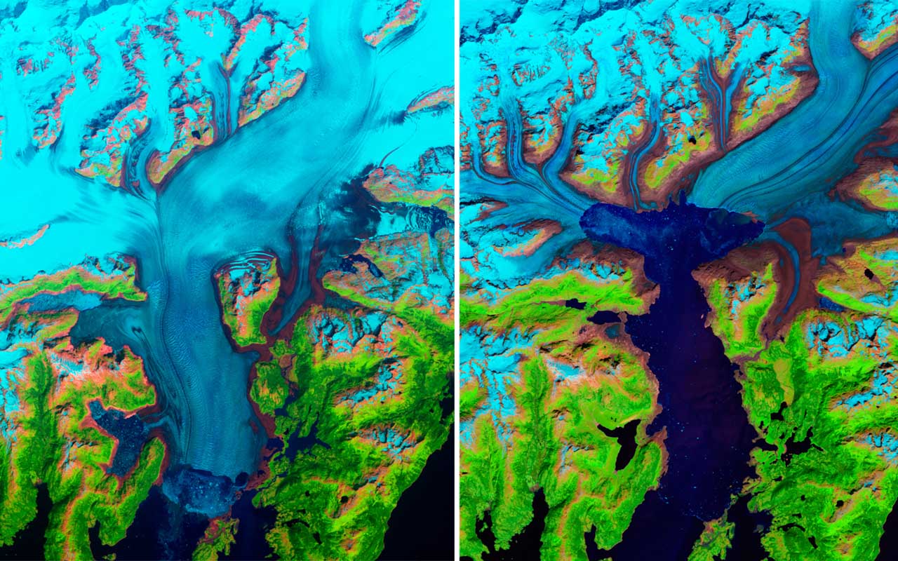 Columbia Glacier, melting, global warming, facts, life, transforming, people, humanity