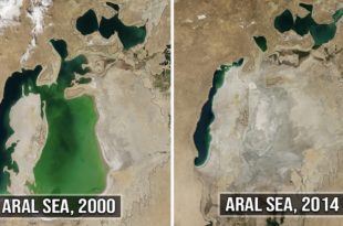 Aral sea, China, transforming, NASA, science, facts