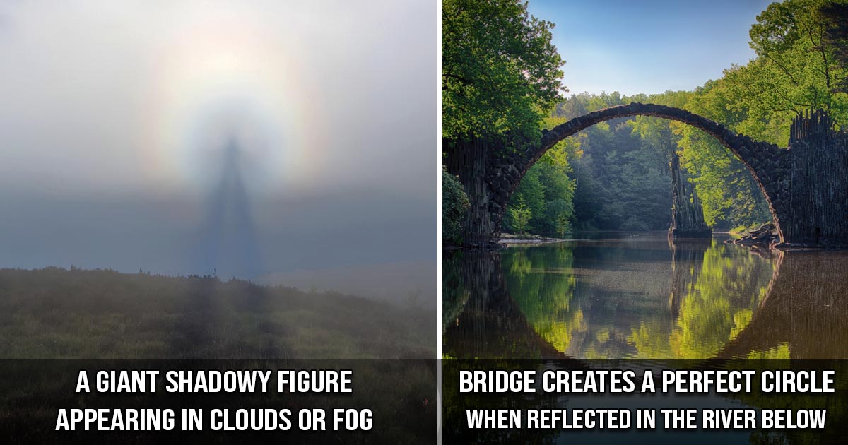 10 Optical Illusions and Phenomena Only Seen In Nature