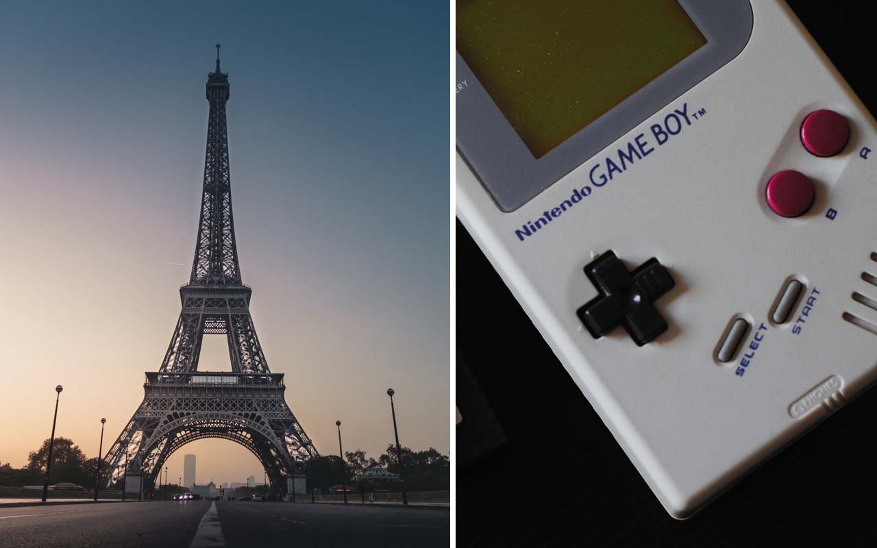 Eiffel Tower, Paris, France, Gameboy, Nintendo, founded, history, facts