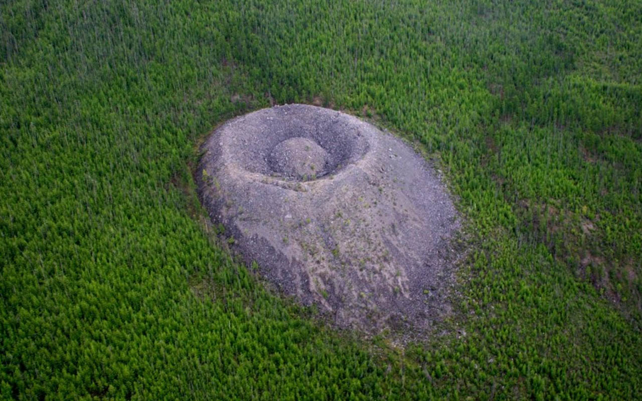 Patom Crater, Siberia, Russia, facts, science, nature, Earth