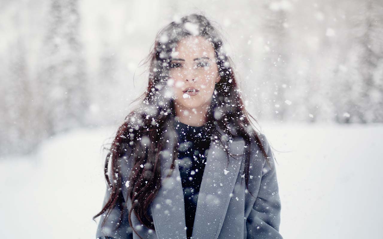 knowing, desperate, woman, snow, climate, temperature, facts, science, body temperature