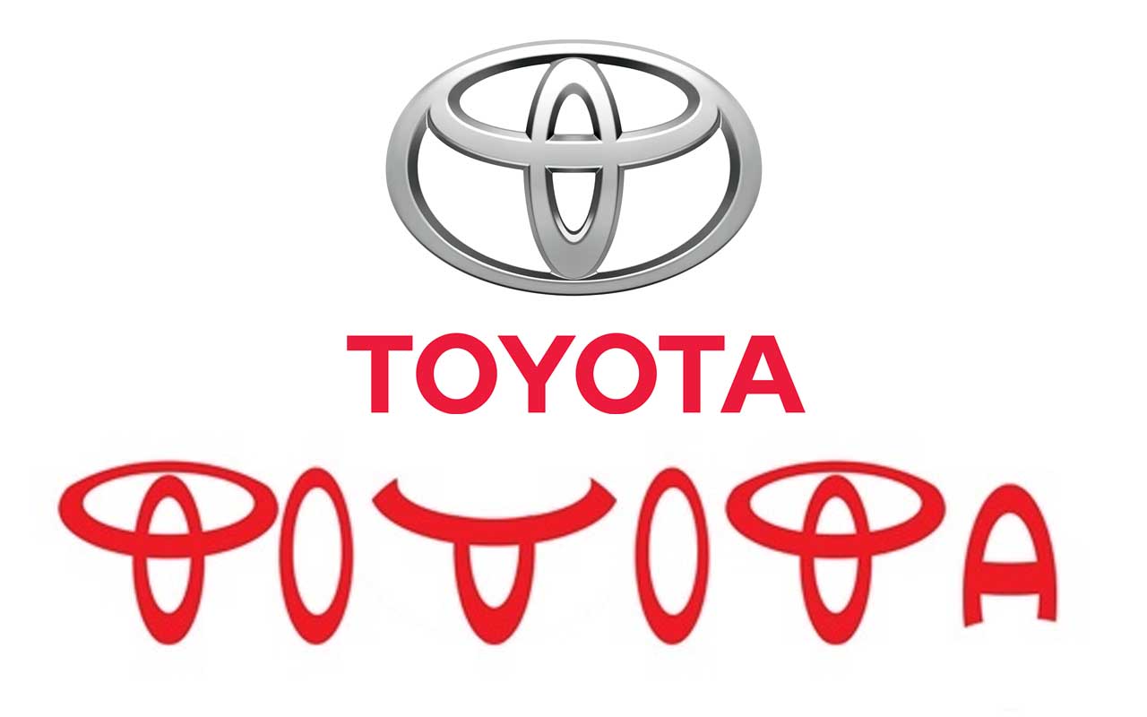 Toyota, logo, hidden, secrets, facts, companies