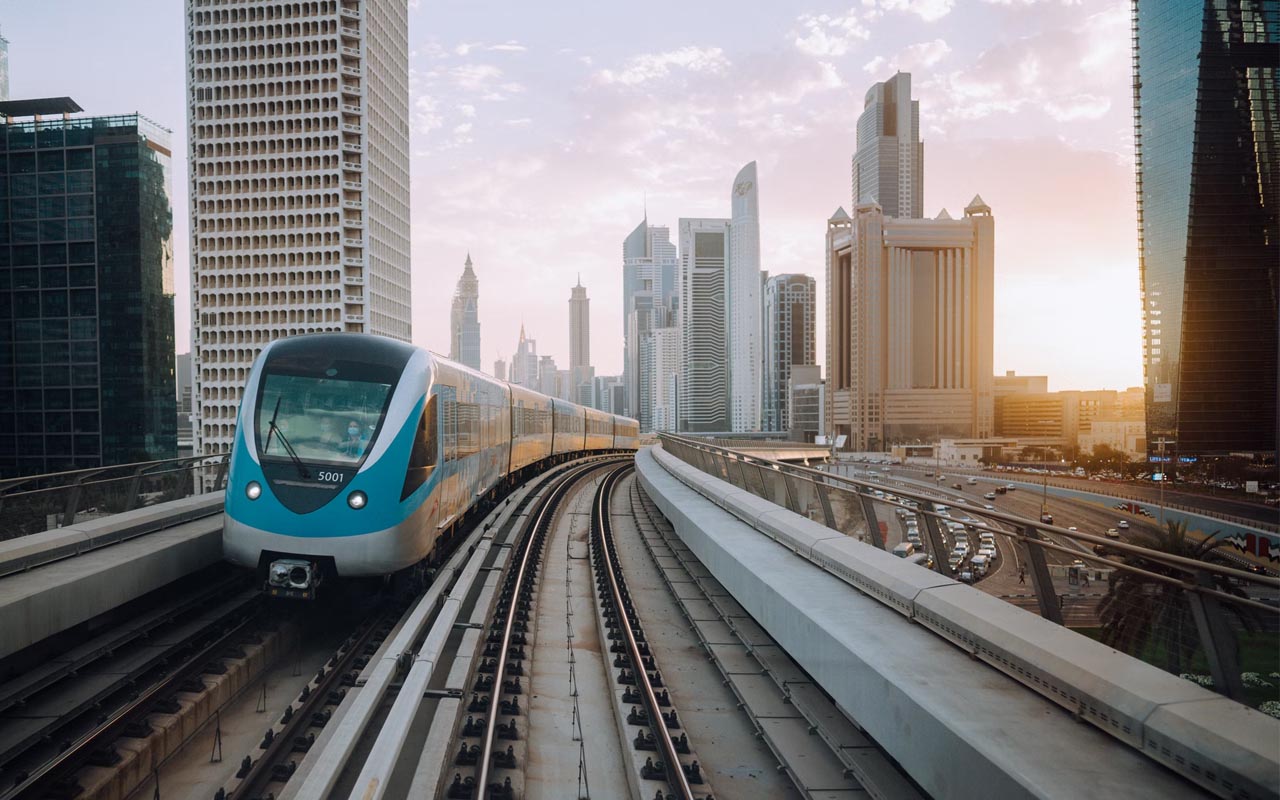Dubai, metro, automated, facts, science, country, UAE
